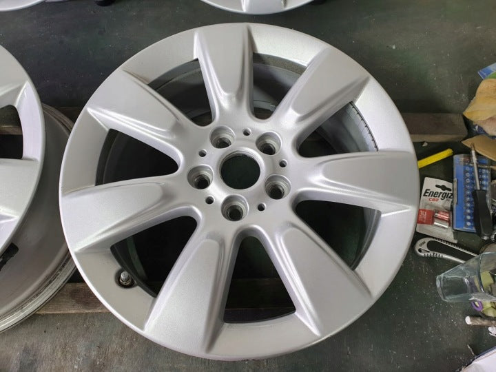 4x Alufelge 17 Zoll 7.5" 5x112 52ET Silber Audi Mini I Rim Wheel FEL1879404801gv