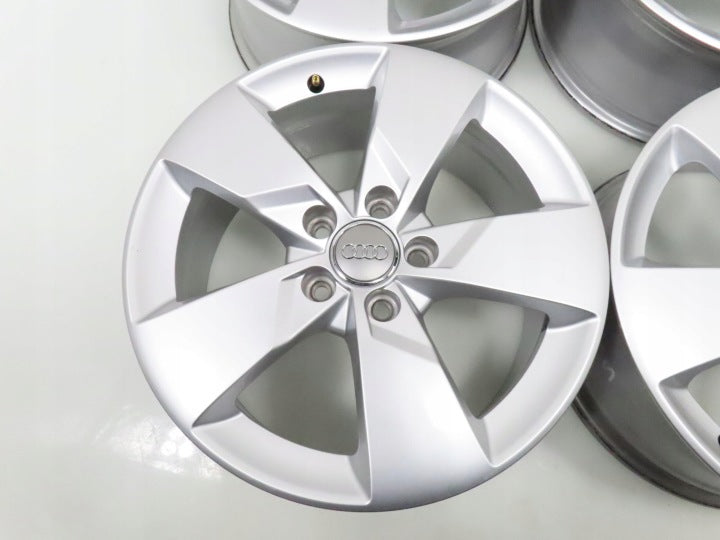 4x Alufelge 17 Zoll 7.0" 5x112 47ET Glanz Silber 8S0601025J Audi Tt Rim Wheel FEL9258570011jd