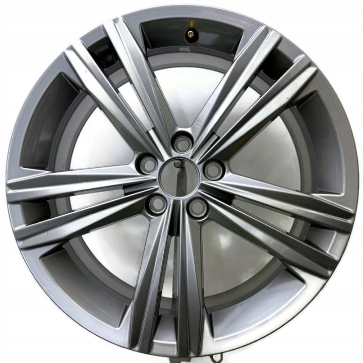 1x Alufelge 17 Zoll 6.5" 5x100 39ET Glanz Grau 2GM601025G VW Rim Wheel FEL6072366782ez