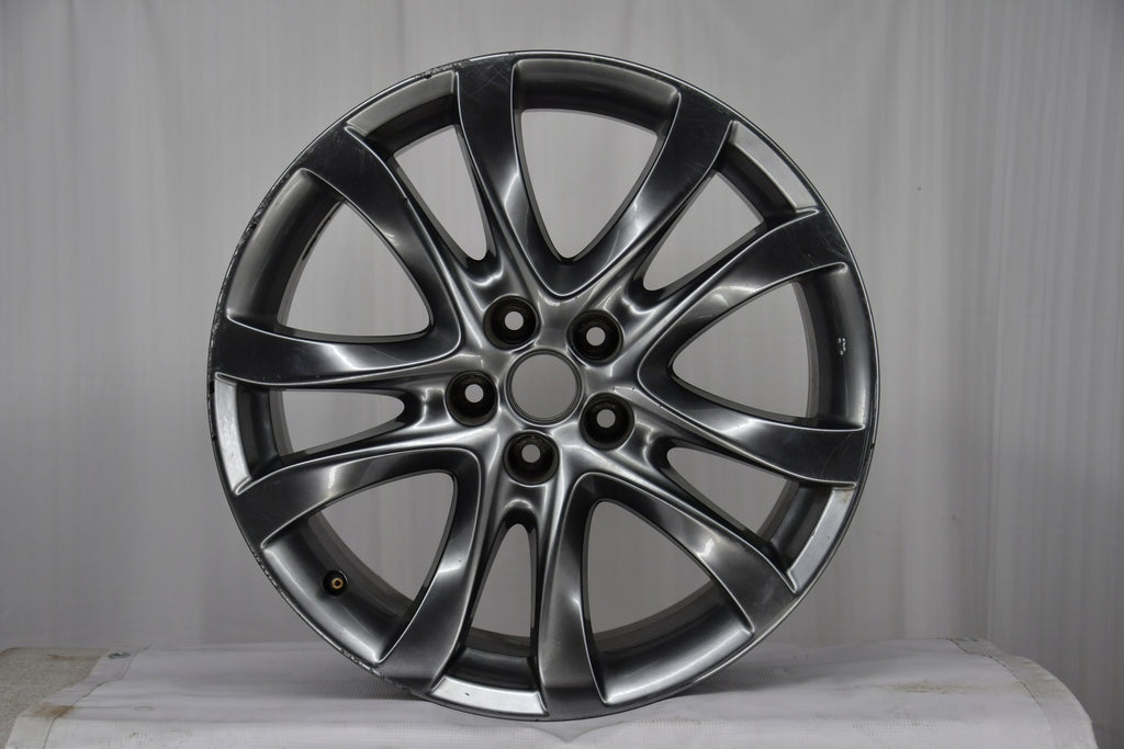 1x Alufelge 19 Zoll 7.5" 5x114.3 45ET Glanz Grau 9965087590 Mazda Rim Wheel
