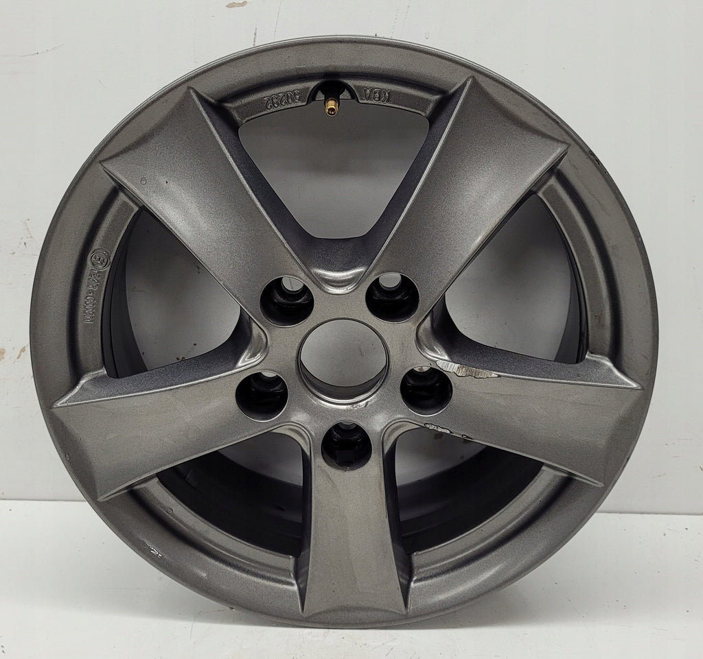 1x Alufelge 15 Zoll 6.0" 5x112 46ET KBA50292 Audi A3 Leon Passat Golf V