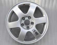 Load image into Gallery viewer, 1x Alufelge 15 Zoll 6.0&quot; 5x100 38ET Glanz Silber 8L0601025F Audi A3 Rim Wheel