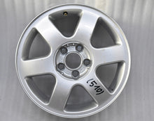 Load image into Gallery viewer, 1x Alufelge 15 Zoll 6.0" 5x100 38ET Glanz Silber 8L0601025F Audi A3 Rim Wheel FEL7508006062tu