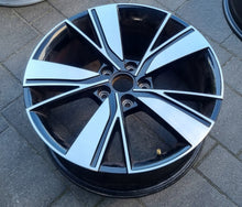 Load image into Gallery viewer, 1x Alufelge 18 Zoll 7.5" 5x112 51ET Glanz Schwarz 5H0601025J VW Golf Rim Wheel FEL6204444688dw