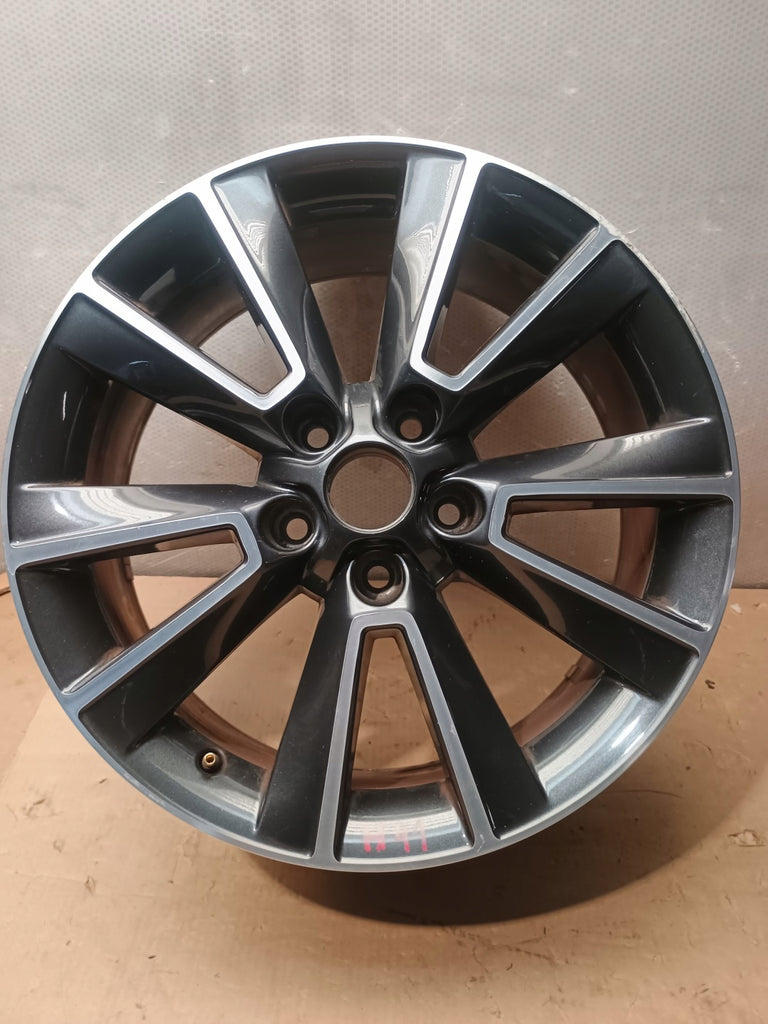 1x Alufelge 17 Zoll 7.0" 5x112 45ET Glanz Schwarz 5L0601025F Skoda Yeti FEL6335794539jt