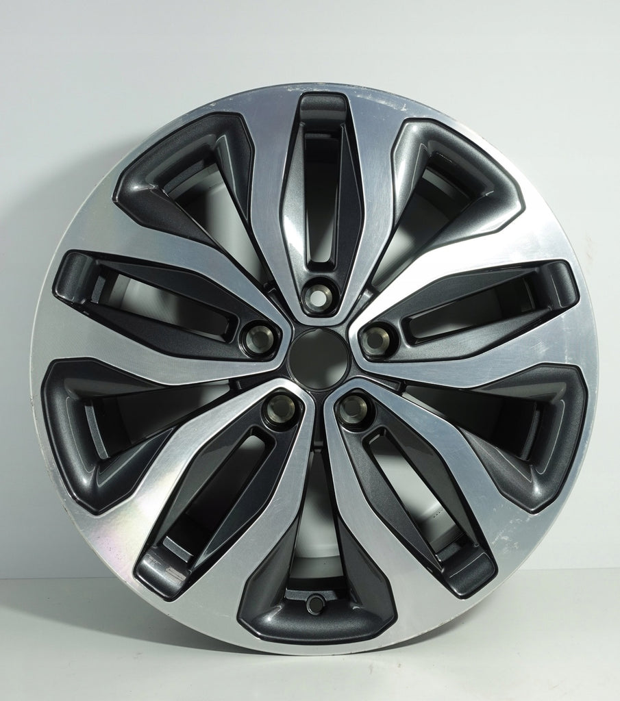 1x Alufelge 18 Zoll 7.5" 5x114.3 46ET Glanz Grau 403005820 Mg Megane Iv