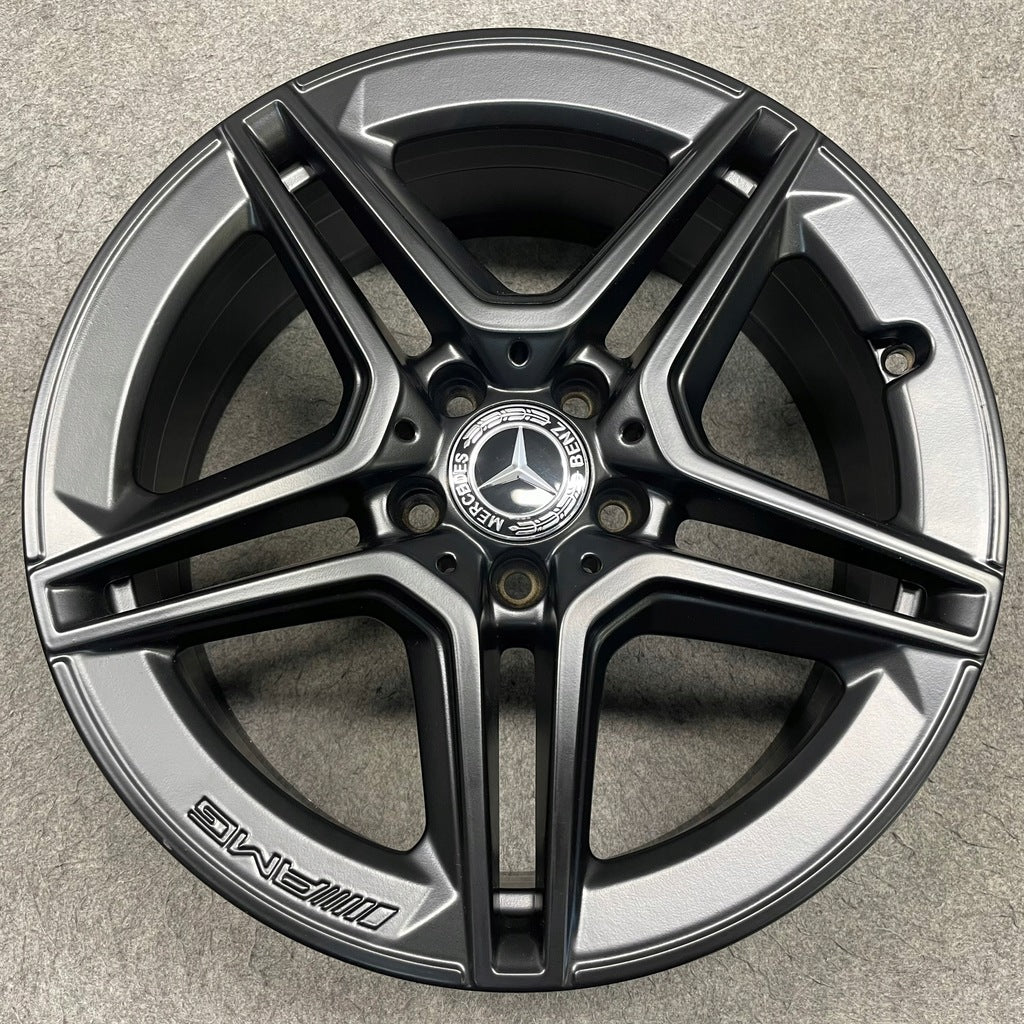 4x Alufelge 18 Zoll 7.5" 5x112 44ET Matt Schwarz A2054019500 Mercedes-Benz A205 FEL3891456900ep