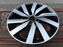 Load image into Gallery viewer, 1x Alufelge 18 Zoll 7.0" 5x112 52ET Glanz Schwarz 5TA601025F VW Touran Rim Wheel FEL8896113323oh