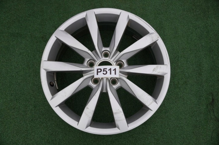 1x Alufelge 17 Zoll 6.0" 5x112 48ET Glanz Schwarz 5G0601025K VW Golf Vii FEL5173344768dq