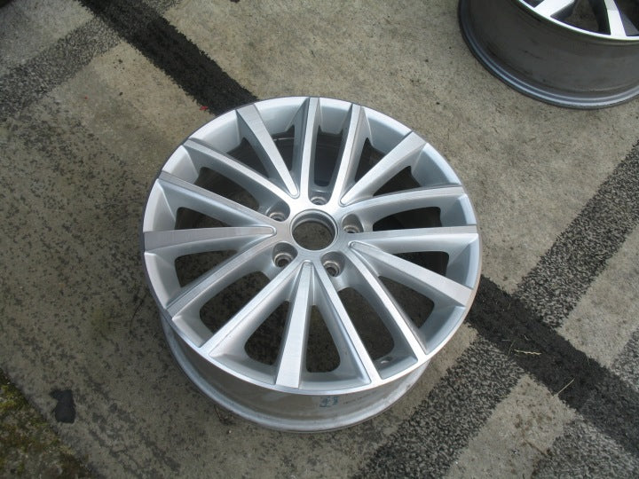1x Alufelge 17 Zoll 7.0" 5x112 54ET Glanz Schwarz 5C0601025AJ VW New Beetle FEL6396348363jj
