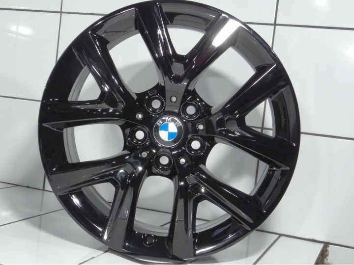 4x Alufelge 17 Zoll 6.5" 5x112 39ET Glanz Silber 6856076 BMW F39 F48 Rim Wheel FEL7634112512pp