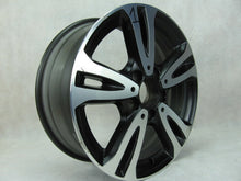 Load image into Gallery viewer, 1x Alufelge 16 Zoll 6.5&quot; 5x112 49ET Glanz Schwarz A2464010000 Mercedes-Benz W246