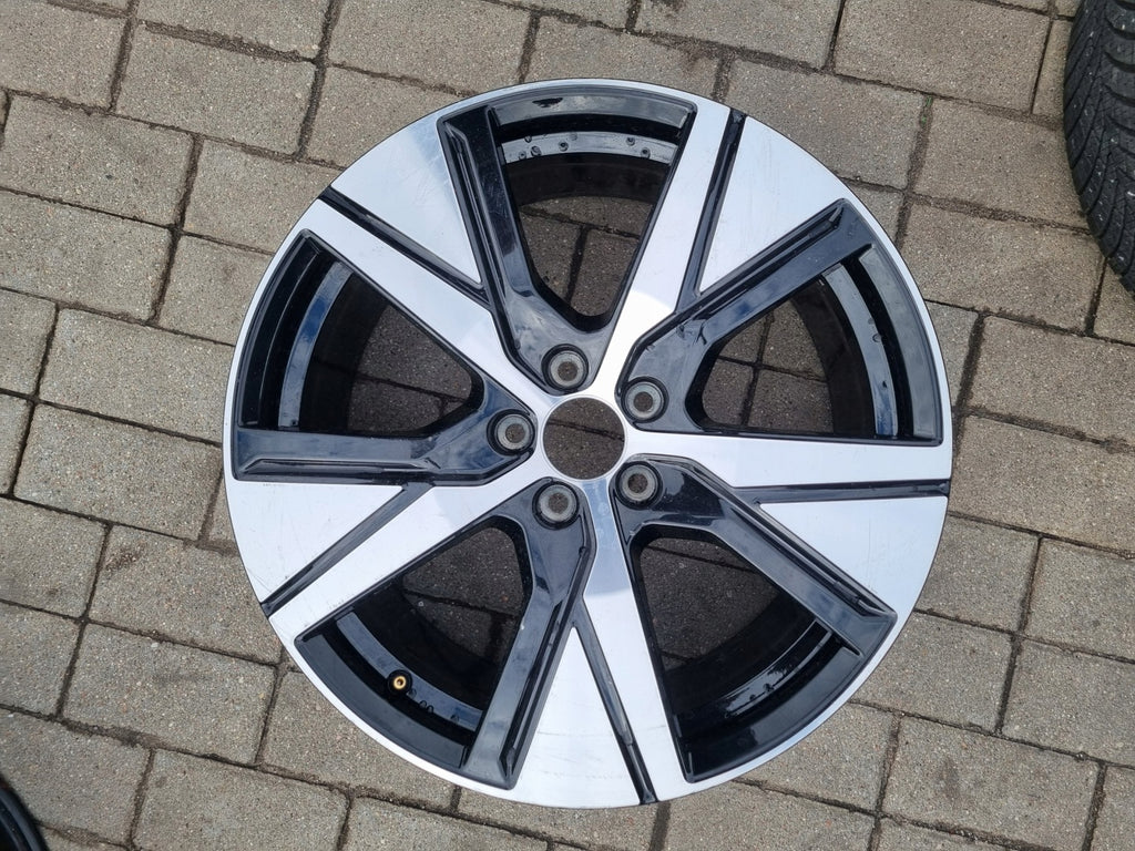 1x Alufelge 19 Zoll 8.5" 5x108 56ET Glanz Schwarz 32134537 Volvo Xc40 Rim Wheel FEL7294361079ny