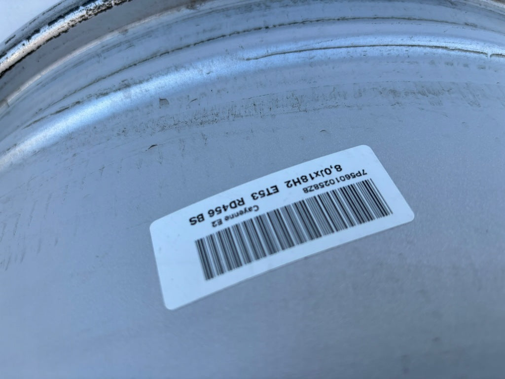 1x Alufelge 18 Zoll 8.0" 5x130 53ET Silber 7P56010298Z8 Porsche Cayenne FEL5206341054ay