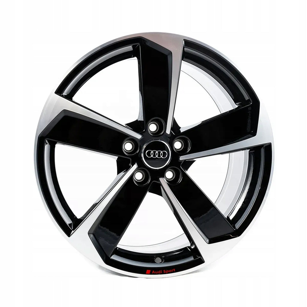 4x Alufelge 18 Zoll 8.0" 5x112 46ET Glanz Schwarz 8V0601025DF Audi Rim Wheel FEL8346742714ss
