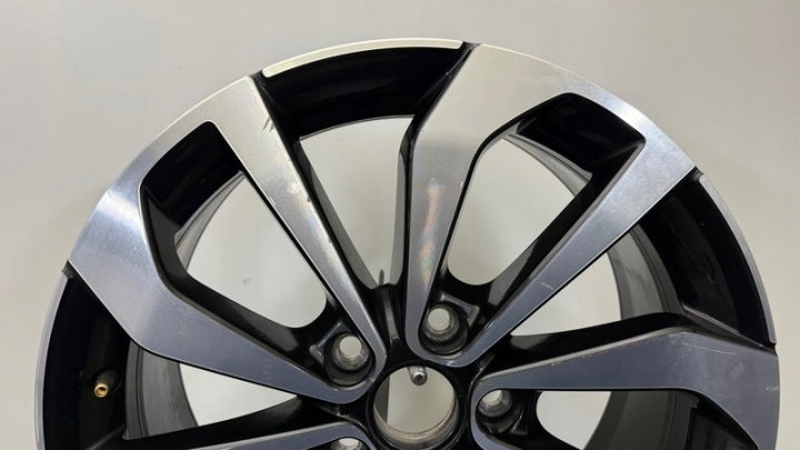 1x Alufelge 17 Zoll 7.0" 5x112 45ET Glanz Schwarz 2GA601025AC VW Rim Wheel FEL9522616611zl