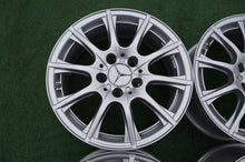 Load image into Gallery viewer, 4x Alufelge 16 Zoll 6.5" 5x112 38ET Glanz Silber A2054012400 Mercedes-Benz W205 FEL5754955709wc
