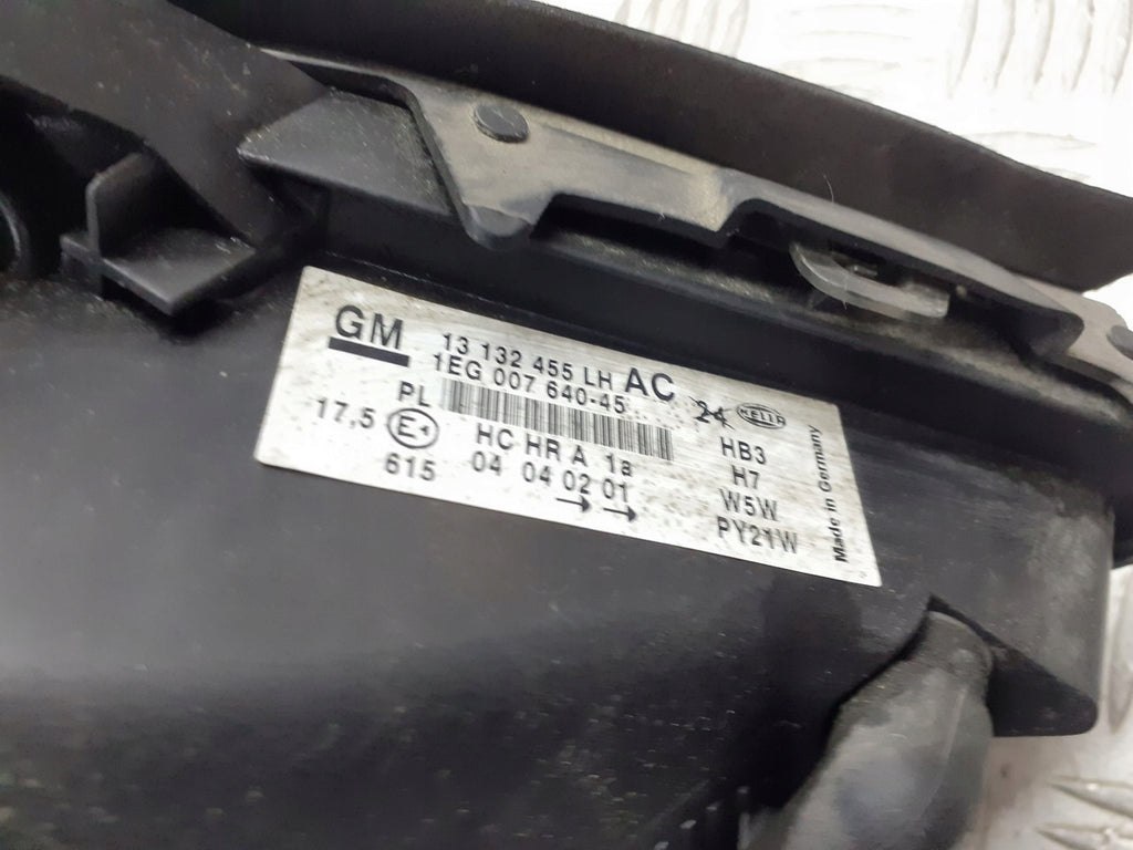 Frontscheinwerfer Opel Astra G 13132455 Links Scheinwerfer Headlight SCH6189033289sa