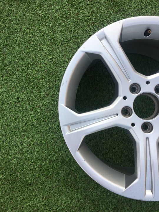 1x Alufelge 17 Zoll 8.0" 5x112 57ET Glanz Silber A2044010104 Mercedes-Benz W204 FEL6334726075ic