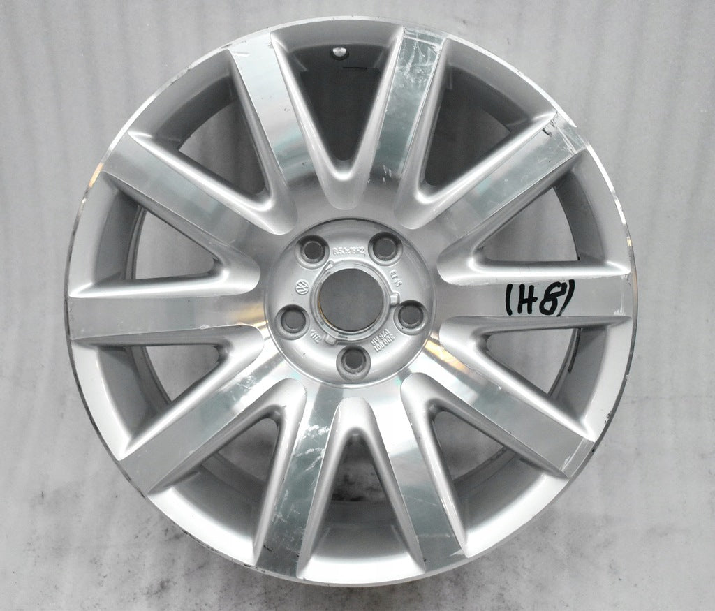 1x Alufelge 18 Zoll 8.5" 5x112 45ET Glanz Silber 3D0601025AB VW Phaeton FEL2343270136as
