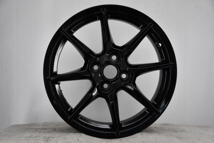 1x Alufelge 16 Zoll 6.5" 4x100 45ET Glanz Schwarz 9965G36560 Mazda Mx-5 FEL9047409421dt
