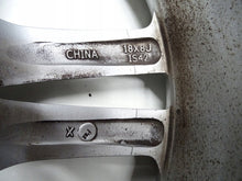 Load image into Gallery viewer, 1x Alufelge 18 Zoll 8.0" 5x120 42ET Glanz Silber 13235011 Mg Insignia A FEL3857456580yl