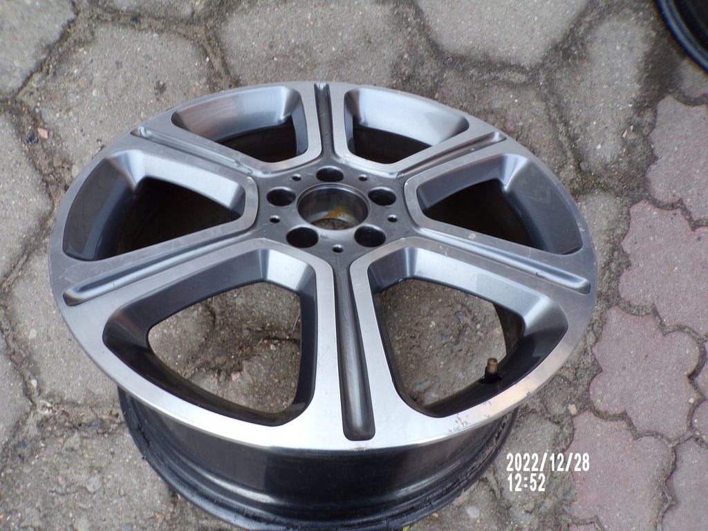 1x Alufelge 19 Zoll 7.5" 5x112 44ET Glanz Silber A2054013002 Mercedes-Benz W205