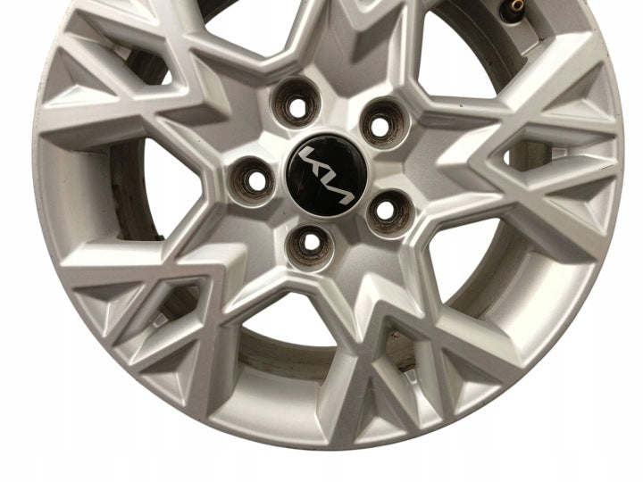 1x Alufelge 16 Zoll 6.5" 5x114.3 50ET Matt Silber 52910-J7AA0 Kia Ceed Rim Wheel FEL3647393522ih