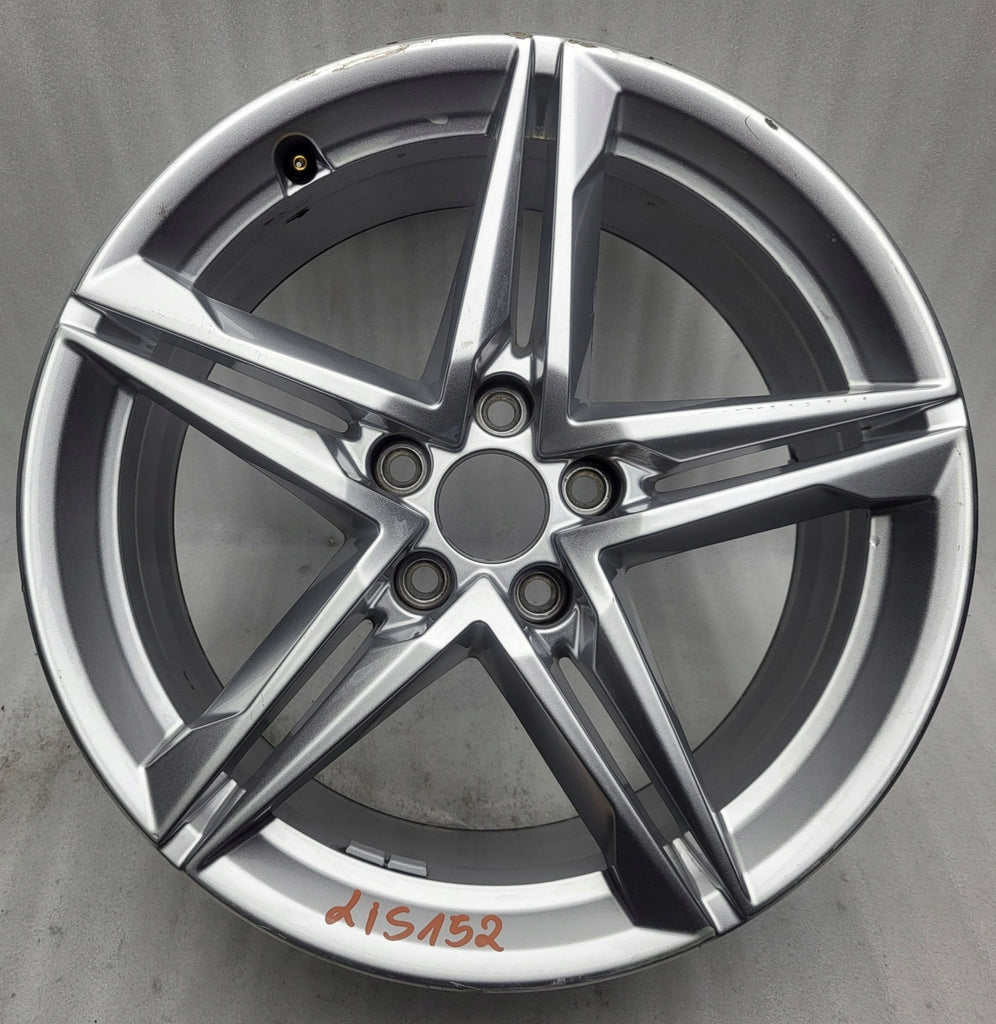1x Alufelge 18 Zoll 8.0" 5x112 40ET Glanz Silber 8W0601025HM Audi A4 Rim Wheel FEL2415951232be
