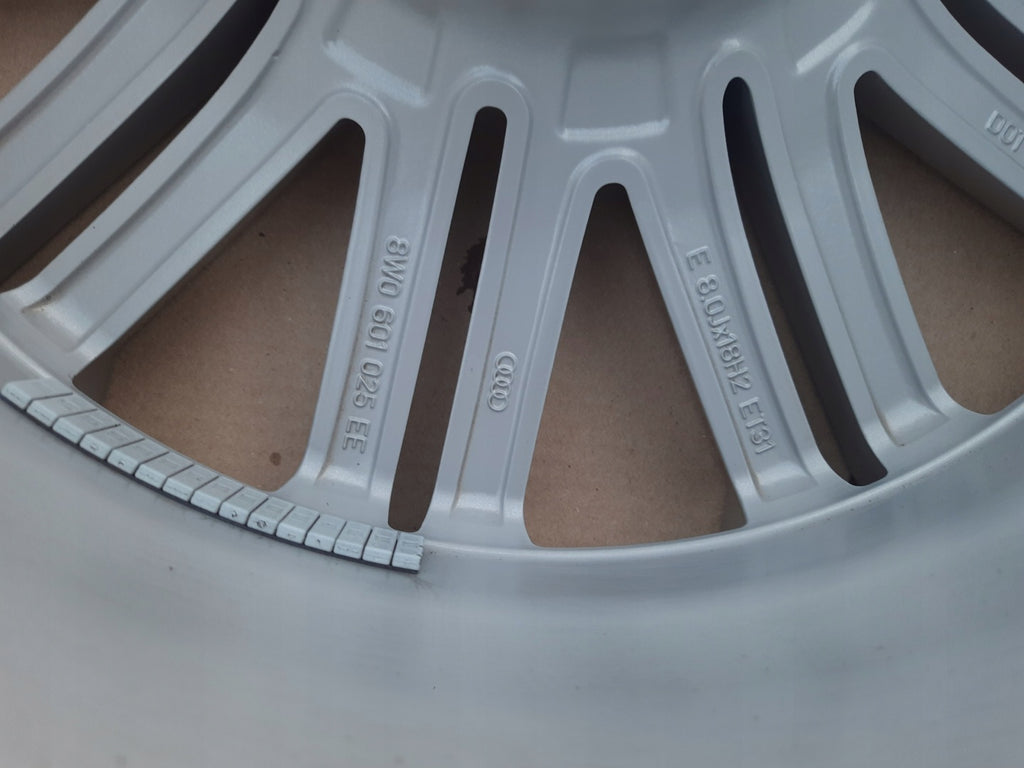 1x Alufelge 18 Zoll 8.0" 5x112 31ET 8W0601025EE Audi A5 Rim Wheel FEL4201000029bf