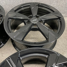 Laden Sie das Bild in den Galerie-Viewer, 4x Alufelge 18 Zoll 8.0" 5x112 39ET Glanz Silber 4K0601025D Audi A6 C8 Rim Wheel FEL9755091052mi