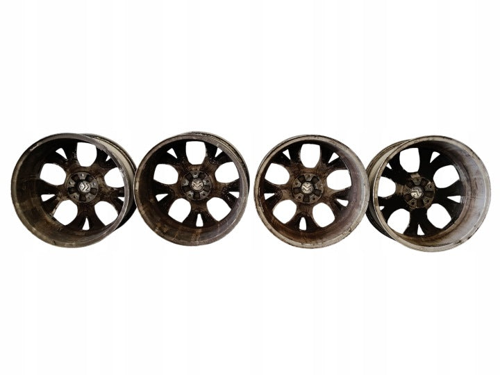 4x Alufelge 17 Zoll 7.0" 5x108 Glanz Silber 9656877580 Citroën C5 Iii Rim Wheel FEL9168945881nk