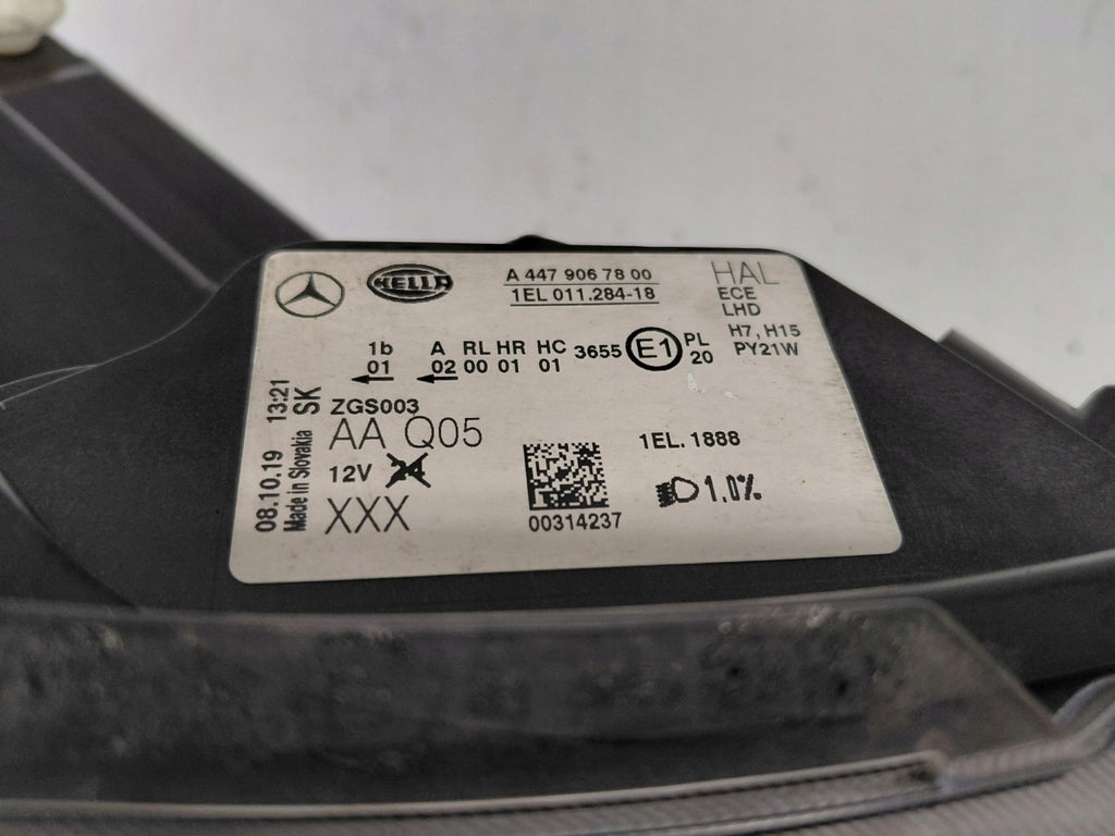 Frontscheinwerfer Mercedes-Benz Vito W447 A4479067800 Rechts Headlight SCH9664462947nt