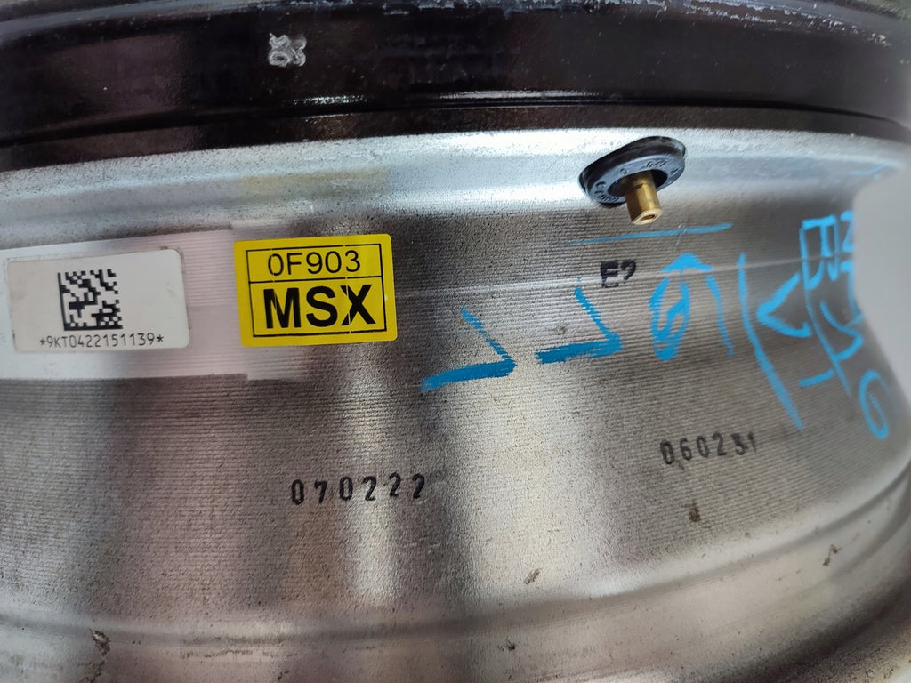 1x Alufelge 15 Zoll 5.0" 4x100 46ET Mitsubishi Space Star Rim Wheel