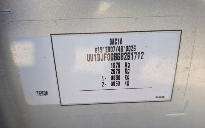 Motor Dacia Sandero III H4DE470 1.0 TCE 54TKm Benzin Engine Komplett MOT9033335807or