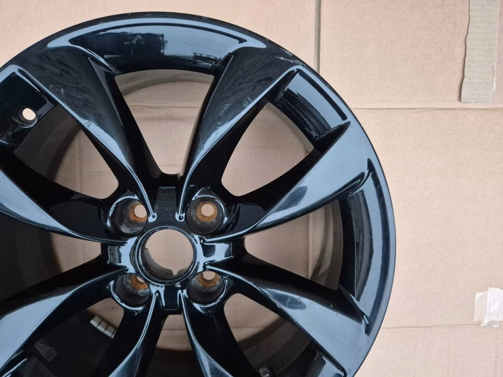 1x Alufelge 16 Zoll 6.5" 4x100 40ET Opel Corsa D Rim Wheel FEL9457759859qu