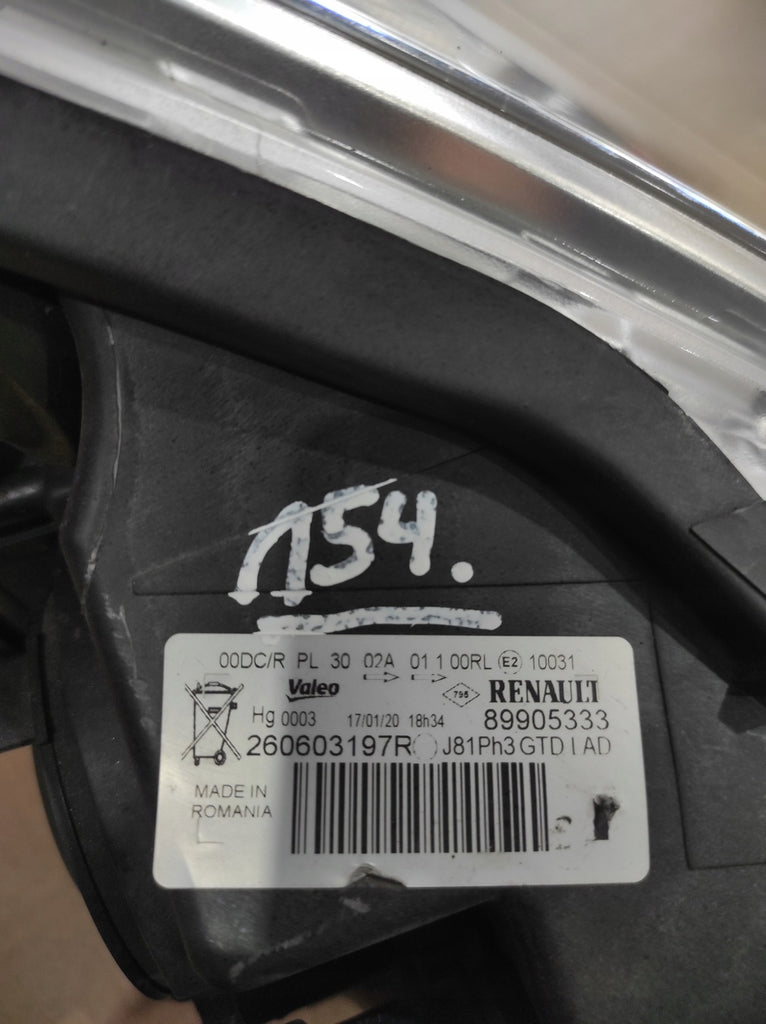 Frontscheinwerfer Renault Espace IV 260603197R LED Links Scheinwerfer Headlight SCH8737345416ia