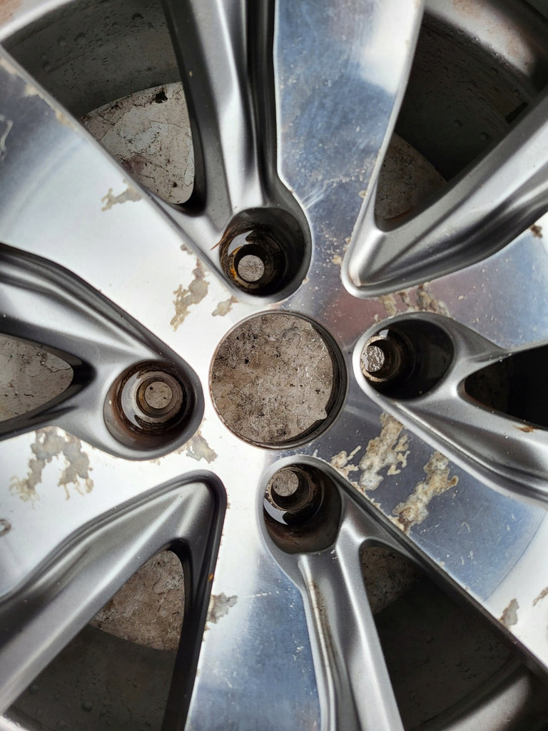 1x Alufelge 16 Zoll 6.5" 4x108 20ET Glanz Silber 9678398177 Peugeot Rim Wheel