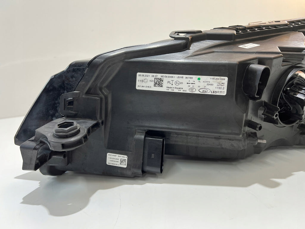 Frontscheinwerfer Skoda Superb III 3V1941016 Rechts Scheinwerfer Headlight SCH5067034853hu