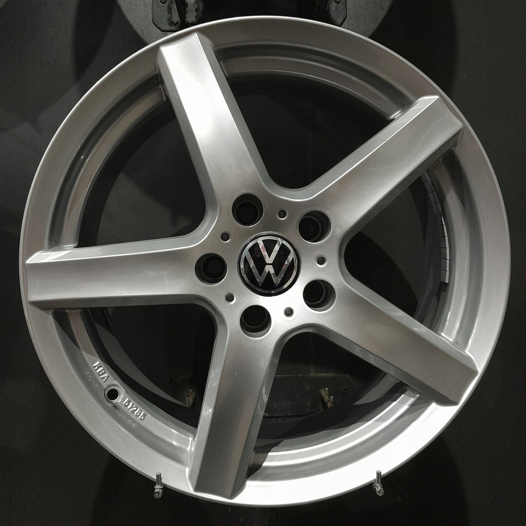 4x Alufelge 17 Zoll 7.0" 5x112 43ET Glanz Silber KBA51285-DE VW Golf VII Jetta FEL9671233266ms