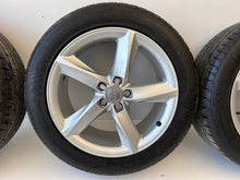 Load image into Gallery viewer, 4x Alufelge 18 Zoll 8.0" 5x112 45ET Glanz Silber 4E0601025BA Audi A8 Rim Wheel FEL3670711469yo