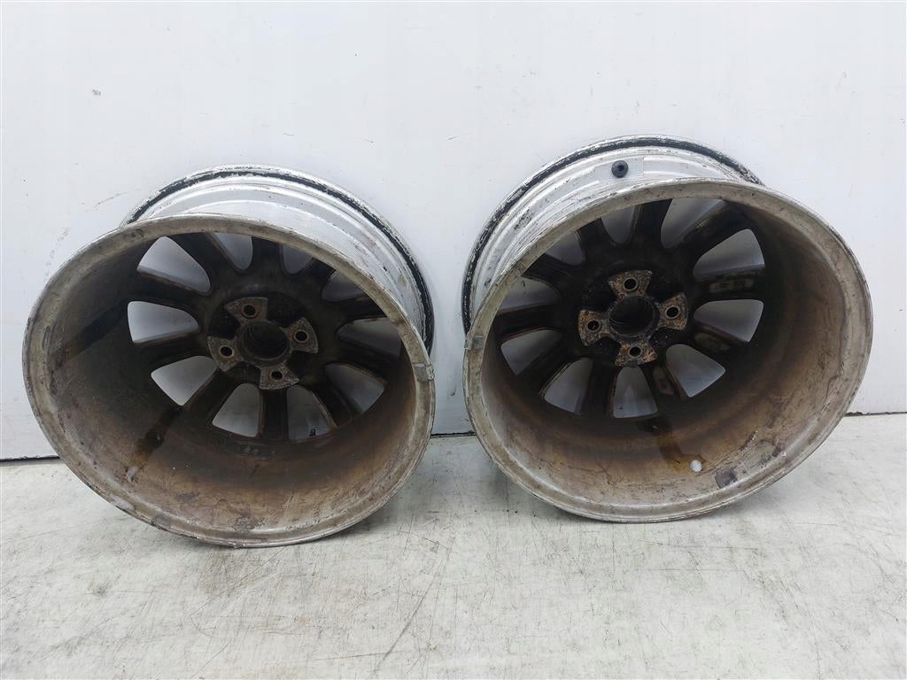 4x Alufelge 16 Zoll 6.5" 4x100 37ET Matt Silber Opel Astra H Zafira B Rim Wheel FEL3218625130ix