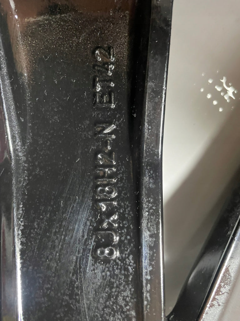 1x Alufelge 18 Zoll 8.0" 5x108 42ET Glanz Schwarz 31471312 Volvo V60 Rim Wheel FEL1480319051ou