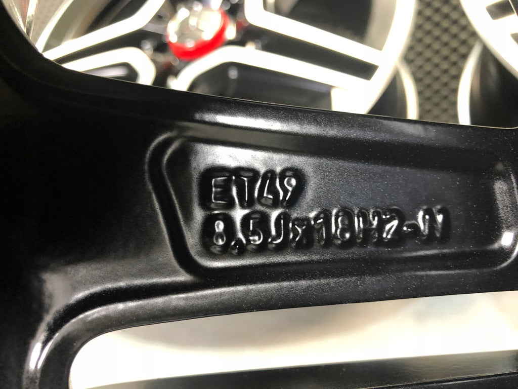 4x Alufelge 18 Zoll 7.5" 5x112 49ET A2054019500 Mercedes-Benz Amg Rim Wheel FEL1286796123kq