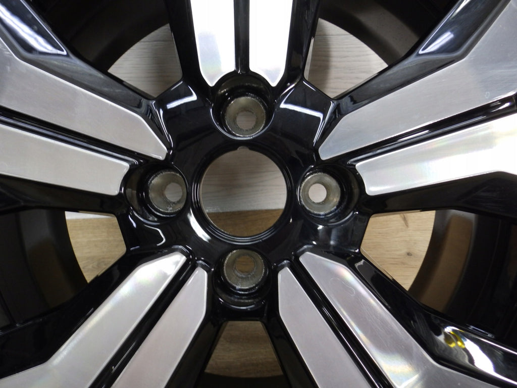 1x Alufelge 16 Zoll 6.5" 4x100 45ET Glanz Schwarz 403004026R Dacia Sandero III I FEL3263172140by