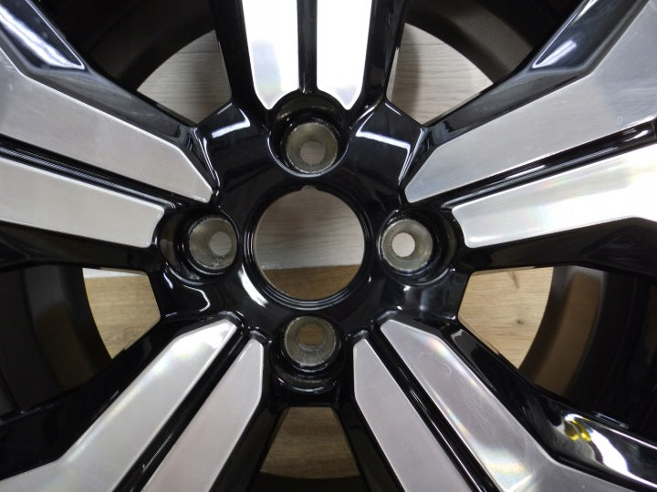 1x Alufelge 16 Zoll 6.5" 4x100 45ET Glanz Schwarz 403004026R Dacia Sandero III I FEL3263172140by