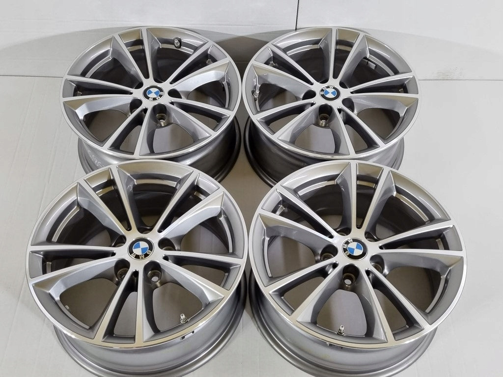 1x Alufelge 17 Zoll 7.5" 5x112 27ET Glanz Graphit BMW G31 G30 Rim Wheel FEL7242730095vm