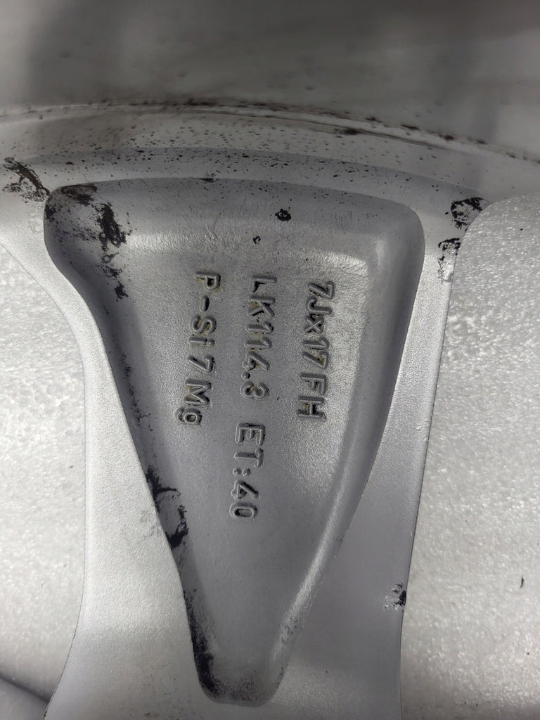 1x Alufelge 17 Zoll 7.0" 5x114.3 40ET KB4096U200 Nissan X-Trail Rim Wheel FEL2810761542ps