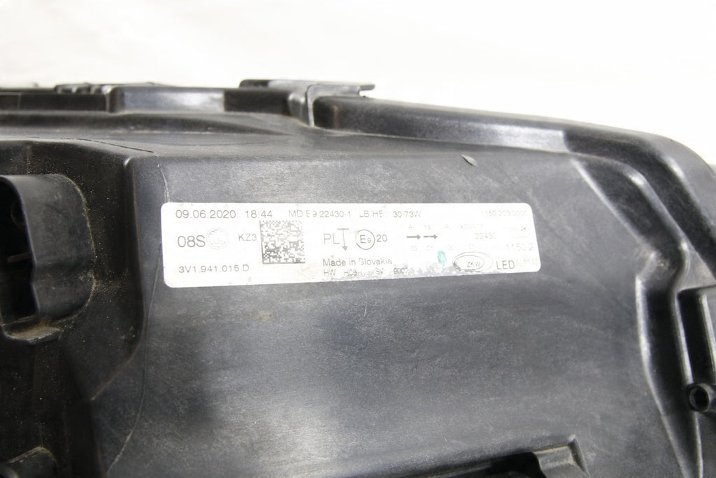 Frontscheinwerfer Skoda Superb III 3V1941015D LED Links Scheinwerfer Headlight