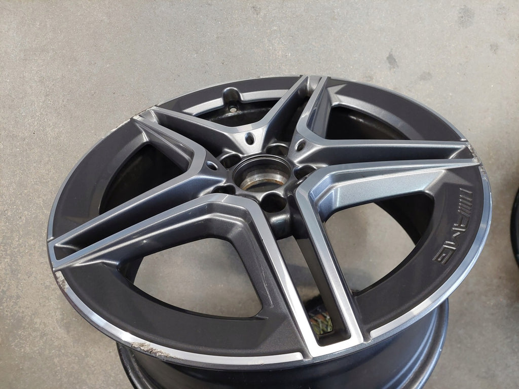 1x Alufelge 18 Zoll 7.5" 5x112 44ET Glanz Graphit Mercedes-Benz Amg Rim Wheel FEL6381731520em